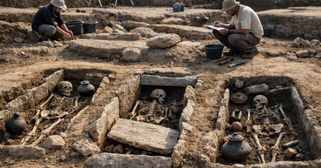 Pourquoi ces tombes vieilles de 4200 ans découvertes en Bourgogne défient ce que lʼon savait des rituels funéraires gaulois
