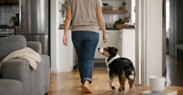 Pourquoi votre chien vous suit dans toutes les pièces : ce nʼest pas de lʼattachement