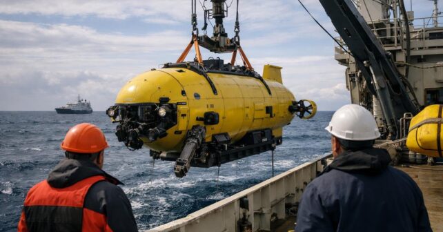 Première mondiale : la France teste un sous-marin autonome capable de plonger à 6000 mètres pour cartographier les abysses