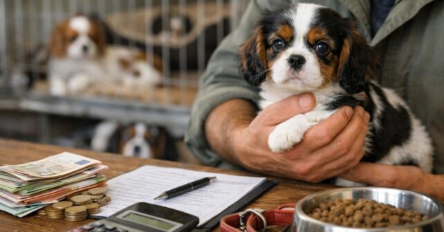 Quel est le prix dʼun Cavalier King Charles chez un éleveur ? Budget annuel réel pour son entretien