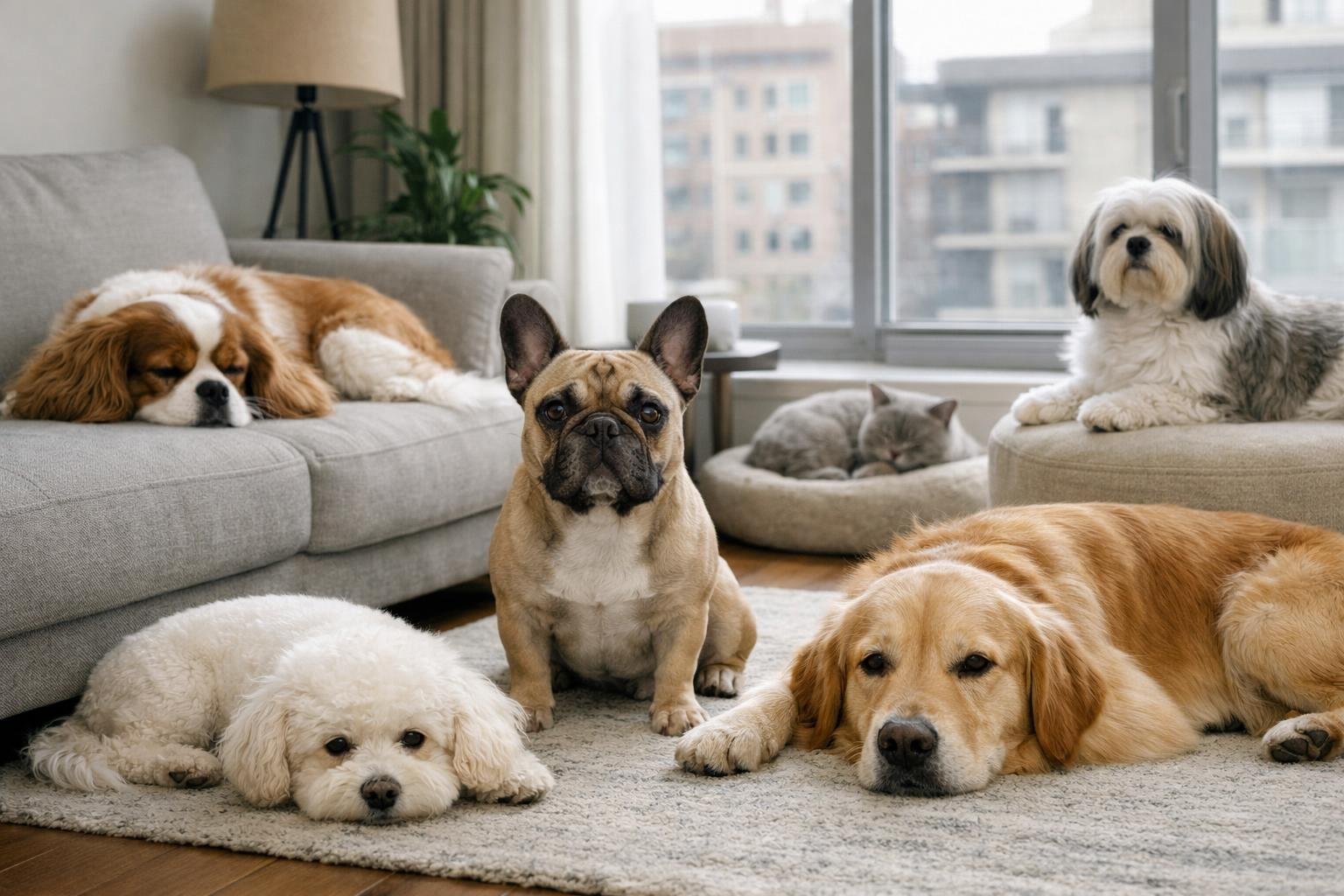 Top 9 des races de chiens les plus calmes en appartement - Espèces ...