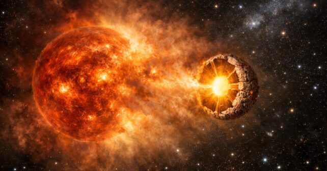 Une étoile mourante viendrait de dévoiler une structure interne que les modèles stellaires actuels nʼexpliquent pas