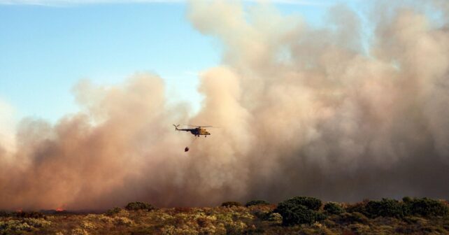 Aragón activa el dispositivo INFOAR contra incendios con brigadas y helicópteros