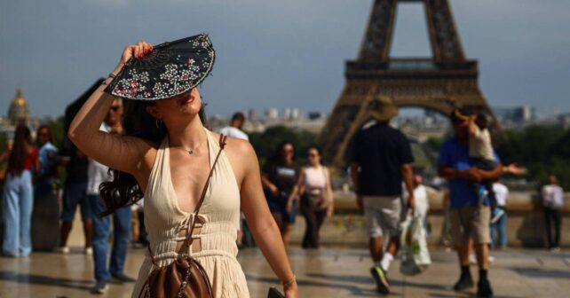 Francia en alerta roja por una ola de calor extrema