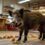 ʼOn a entendu du bruit dans la réserveʼ : un sanglier enfermé toute une nuit dans une boulangerie de Charente-Maritime