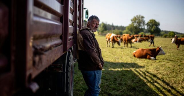 ʼTrente ans de sélection partis en une matinéeʼ : un éleveur du Cantal filme lʼabattage de son troupeau touché par la dermatose