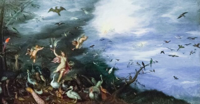 Un cuadro de 1611 revela que los murciélagos cazaban aves hace 400 años