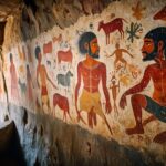 Des peintures préhistoriques parfaitement conservées découvertes derrière un éboulement dans une grotte