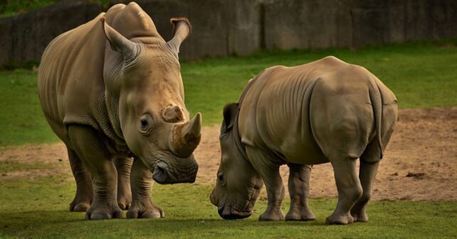 Le rhinocéros blanc du Nord nʼa plus que deux femelles sur Terre et aucune ne peut donner naissance