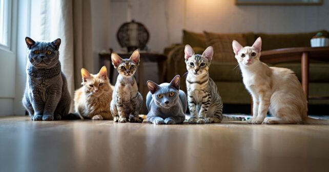 Les 6 races de chats les plus silencieuses : idéales pour vivre en appartement