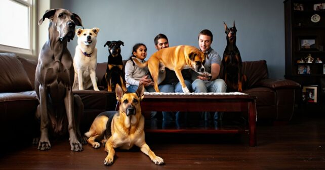 Les 6 races de chiens les plus protectrices sans jamais être agressives avec la famille