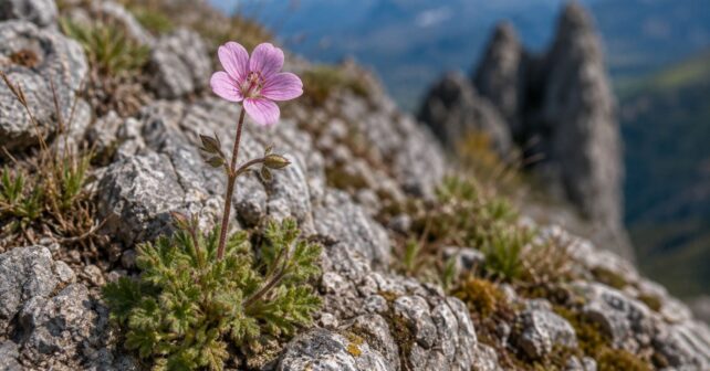 Parece una simple flor pero en realidad es una de las especies más amenazadas de flora endémica de Castilla y León y los expertos instan a tener cuidado en los paseos por el campo