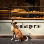 Ce chien attend chaque matin devant la même boulangerie : les habitants ont fini par découvrir pourquoi