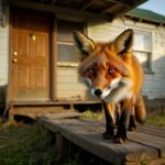 Des renards viennent chaque soir devant la même maison : la raison remonte à dix ans en arrière