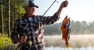 Il pêche au même endroit depuis vingt ans quand un poisson jamais vu dans la région mord à lʼhameçon