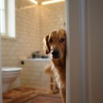 Pourquoi votre chien vous suit-il jusque dans la salle de bain ? Le vrai sens de ce geste