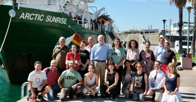 juicio a activistas de Greenpeace