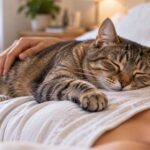 Les vétérinaires sont d'accord : si votre chat dort toujours sur le ventre ou près de votre tête, ce n'est pas un hasard, il exprime en réalité une confiance aveugle en vous.