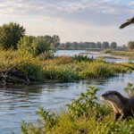 Pendant des siècles, la Hollande a fermé le Rhin avec des digues ; 30 ans après avoir inversé cette stratégie, plus de 5 500 hectares d'anciennes fermes sont désormais un paysage sauvage où réapparaissent loutres, castors et aigles de mer.