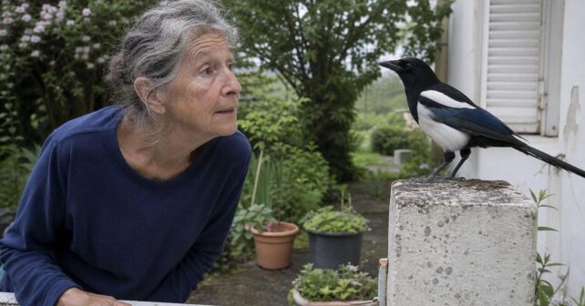 Quelle est la signification de la présence dʼune pie dans mon jardin ?