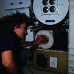 La NASA a cultivé des graines de maïs dans l'espace à bord d'Atlantis en 1989 et a constaté que les plants poussaient en bonne santé, mais qu'environ la moitié perdaient l'orientation de leurs racines et de leurs pousses.